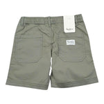 Pepe Feamo Bermuda Tinta Unita con Elastico In Vita per Bambino P8800837 VERDE PEPE JEANS 