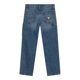 GUESS jeans tinta unita con tasconi Blu per Bambino L4YA11D5D70 BLU GUESS 