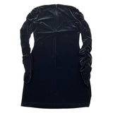 LIU JO abito manica lunga tinta unita in velluto  Nero per Bambina GF4177X NERO LIU JO 