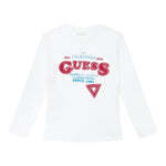 GUESS shirt tinta unita con stampa Bianco per Neonato I4YG10K8H BIANCO GUESS 
