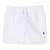 Ralph Lauren Bermuda Tuta Tinta Unita con Logo per Bambino 322964135001 BIANCO RALPH LAUREN 