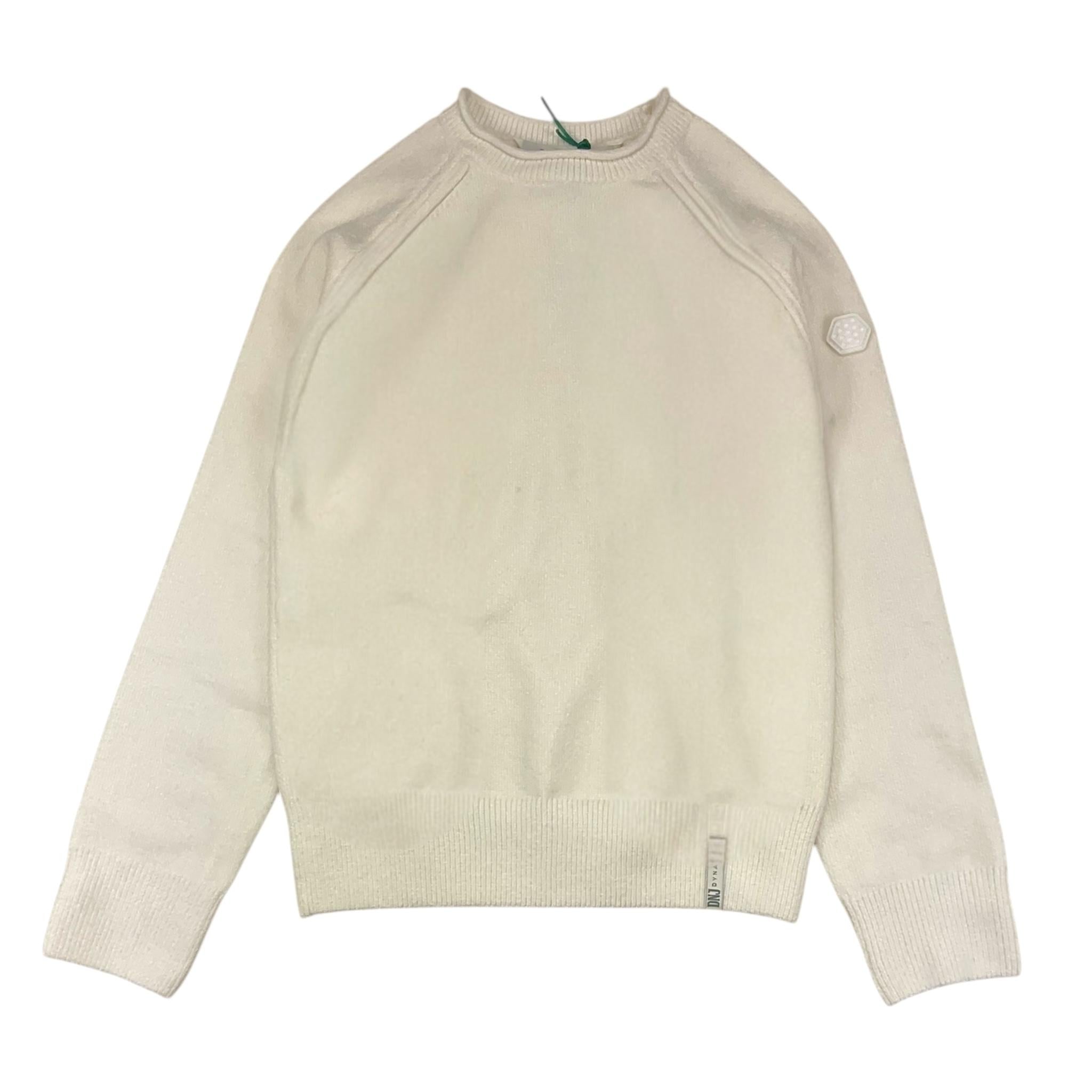 DNJ maglia tinta unita girocollo Bianco per Bambino MGD5315J BIANCO DNJ 