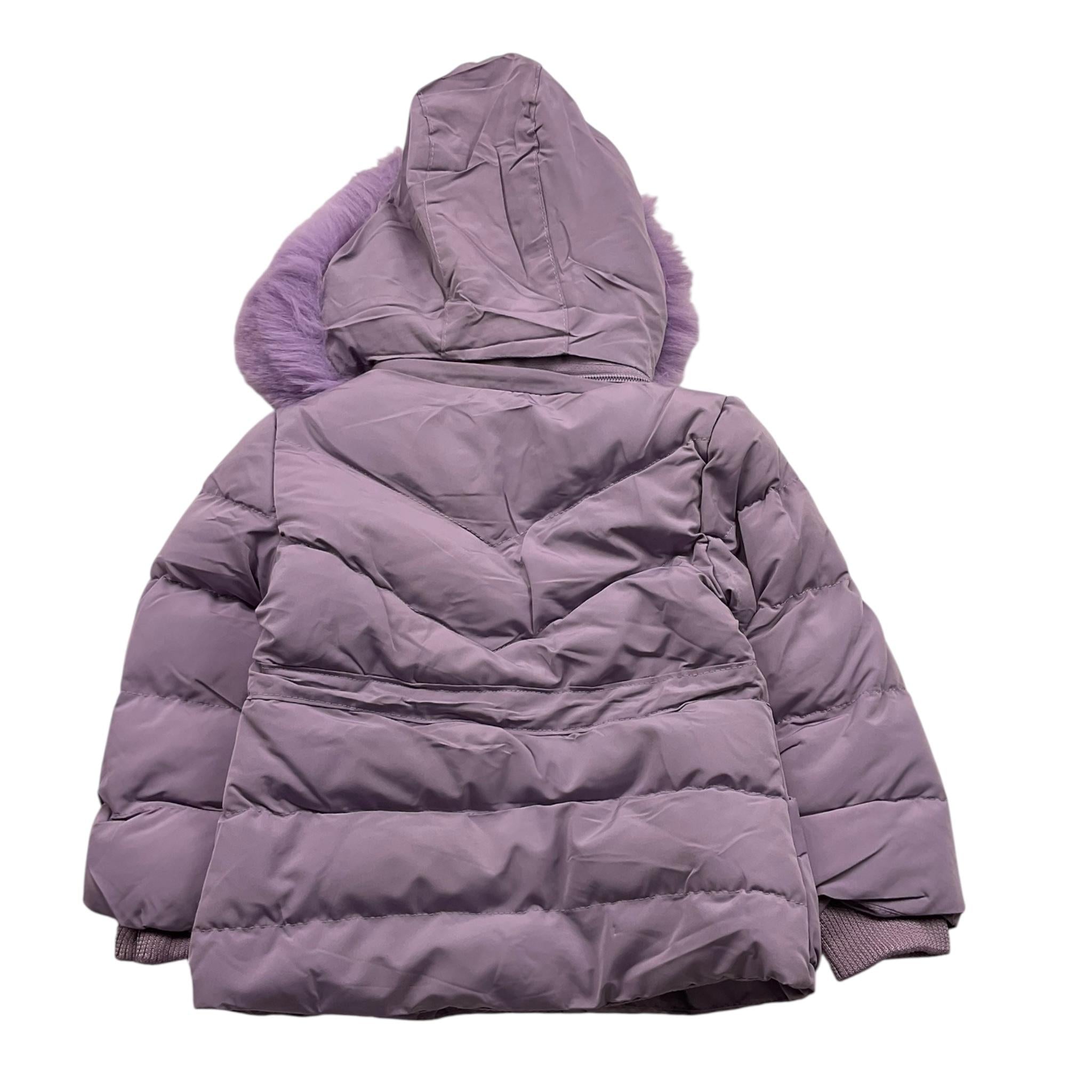 ANGEL KIDS giubbino tinta unita con zip e cappuccio Lilla per Neonata D763 LILLA ANGEL KIDS 
