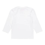 Diesel Shirt Girocollo Tinta Unita con Stampa per Neonato K00563 BIANCO DIESEL 