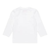 Diesel Shirt Girocollo Tinta Unita con Stampa per Neonato K00563 BIANCO DIESEL 