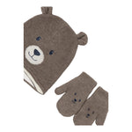 MAYORAL set cappello tinta unita-guanti Fango per Bambino 10772 FANGO MAYORAL 