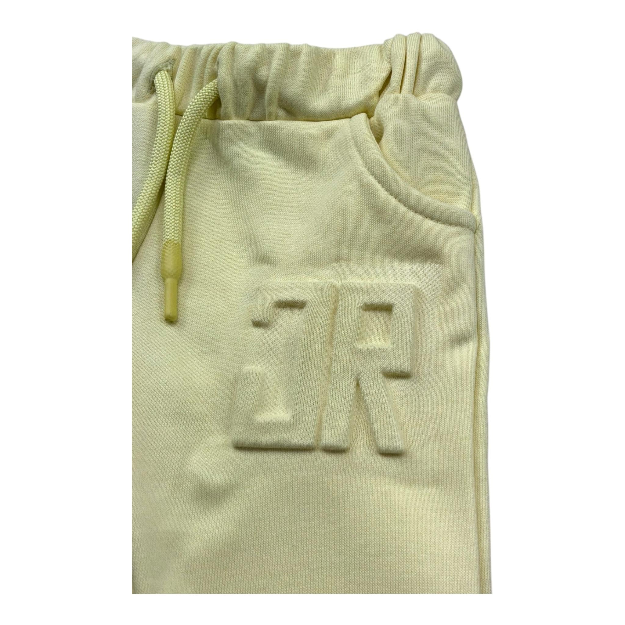 John Richmond Pantalone Tuta Tinta Unita con Logo per Neonato RIP26033PA GIALLO JOHN RICHMOND 
