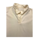 Cucu' Lab Polo Mezza Manica Tinta Unita Panna Per Neonato
