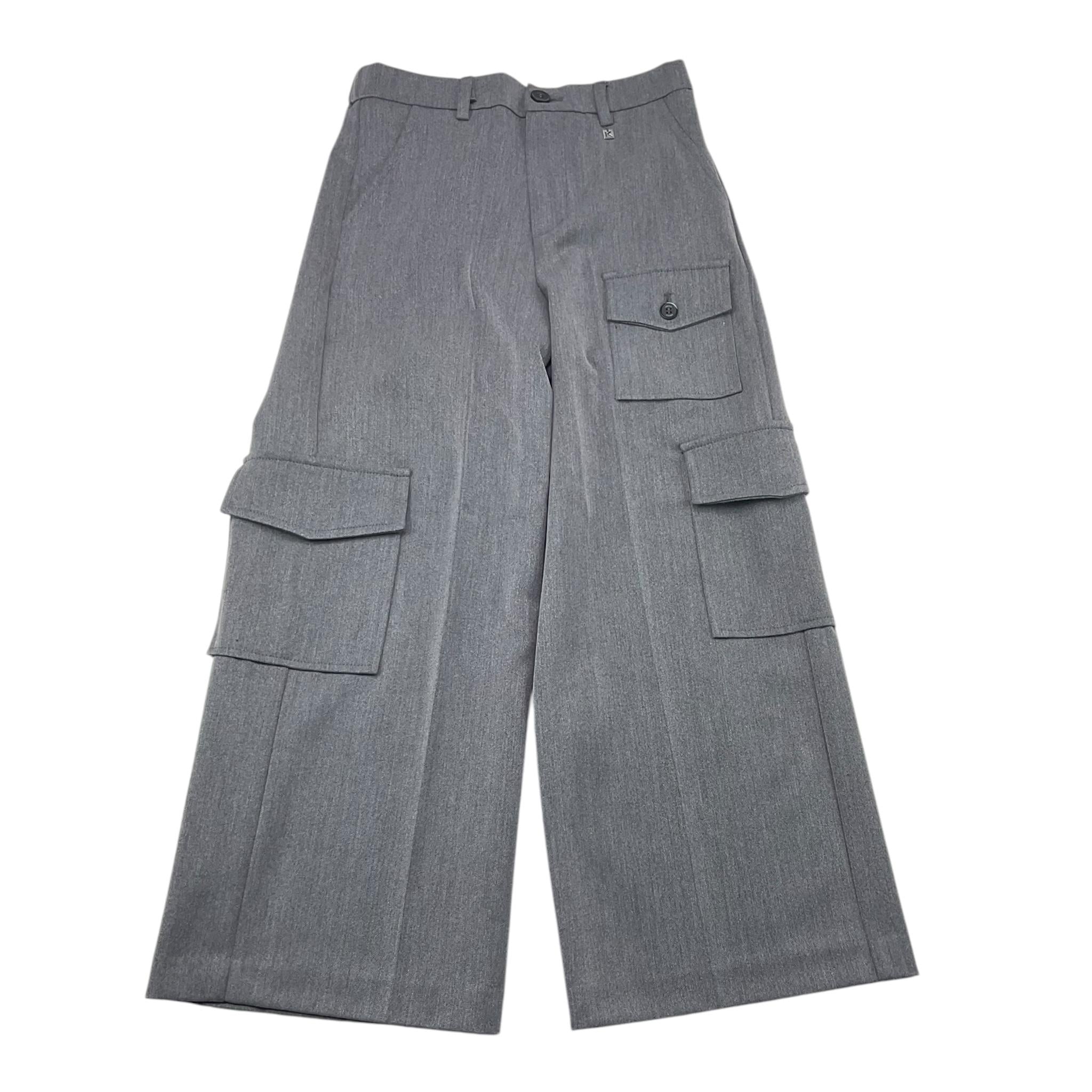 Kocca pantalone modello a palazzo tinta unita Grigio per Bambina A24JPF3028 GRIGIO Kocca 