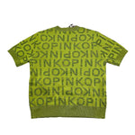 Pinko T-Shirt Girocollo Tinta Unita con Logo per Bambina KFMA006 VERDE PINKO 