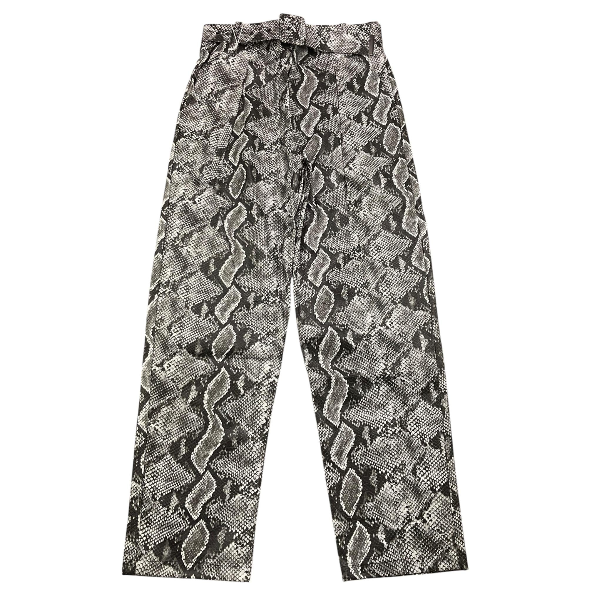 ODI ET AMO pantalone stampa fantasia pitonata Grigio per Bambina DJPT9975 GRIGIO ODI ET AMO 