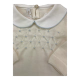 BABY LORD tutina tinta unita con colletto Panna per Neonata 300 PANNA BABY LORD 