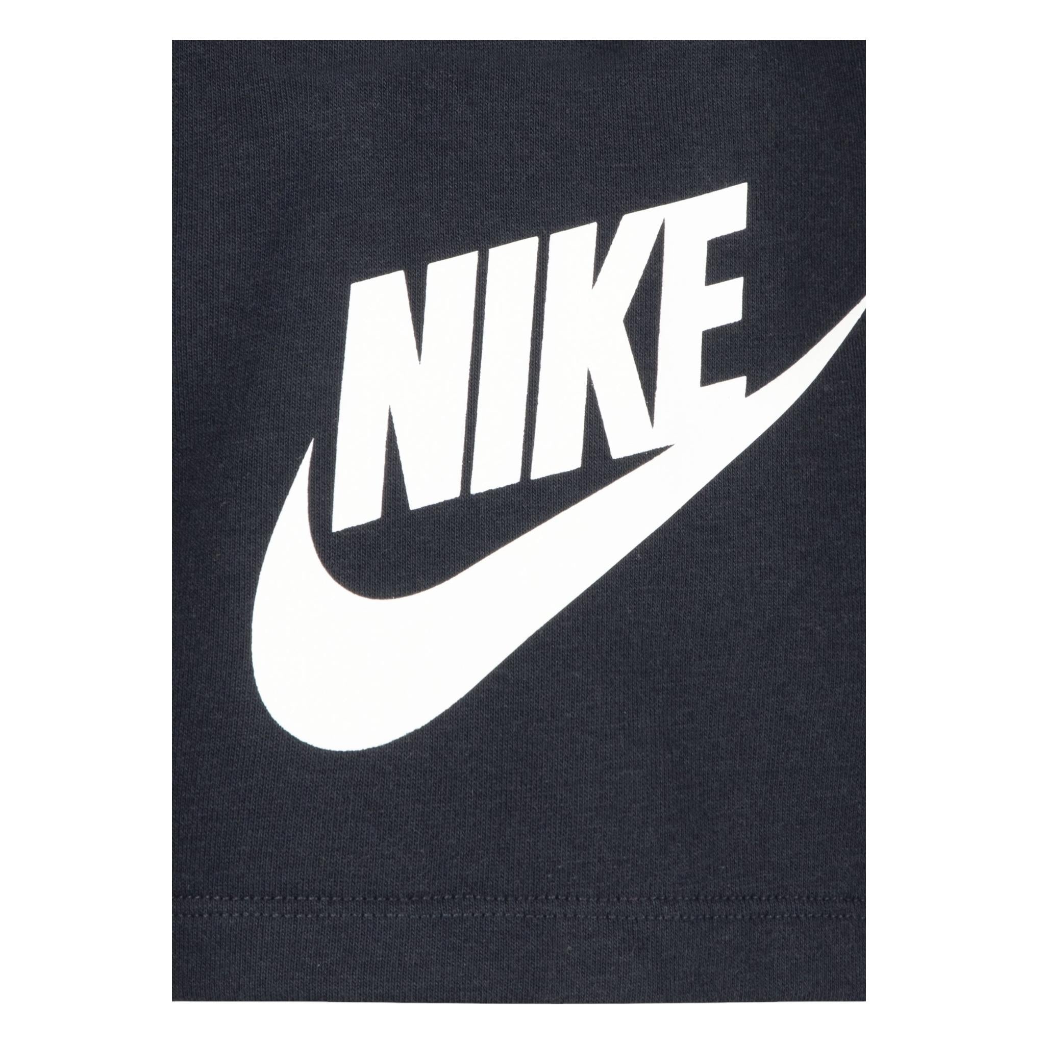 Nike Completo 2 Pezzi T-Shirt-Bermuda Tinta Unita per Bambino 86L596X NERO NIKE 