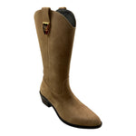 ELISABETTA FRANCHI stivale tinta unita con tacchetto Cammello per Bambina F4A6E0155 CAMMELLO ELISABETTA FRANCHI 