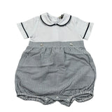 J.O. Milano Pagliaccetto Mezza Mania Fantasia A Righe per Neonato 571B1 BIANCO J.O. MILANO 