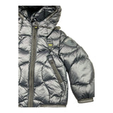 BLAUER giubbino tinta unita con zip e cappuccio Nero per Bambino BR217971 NERO BLAUER 