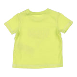 Guess T-Shirt Tinta Unita con Stampa per Neonato I3RI02K8HM0 VERDE GUESS 