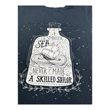 Monnalisa T-Shirt Girocollo Tinta Unita con Stampa per Bambino 253603 BLU MONNALISA 