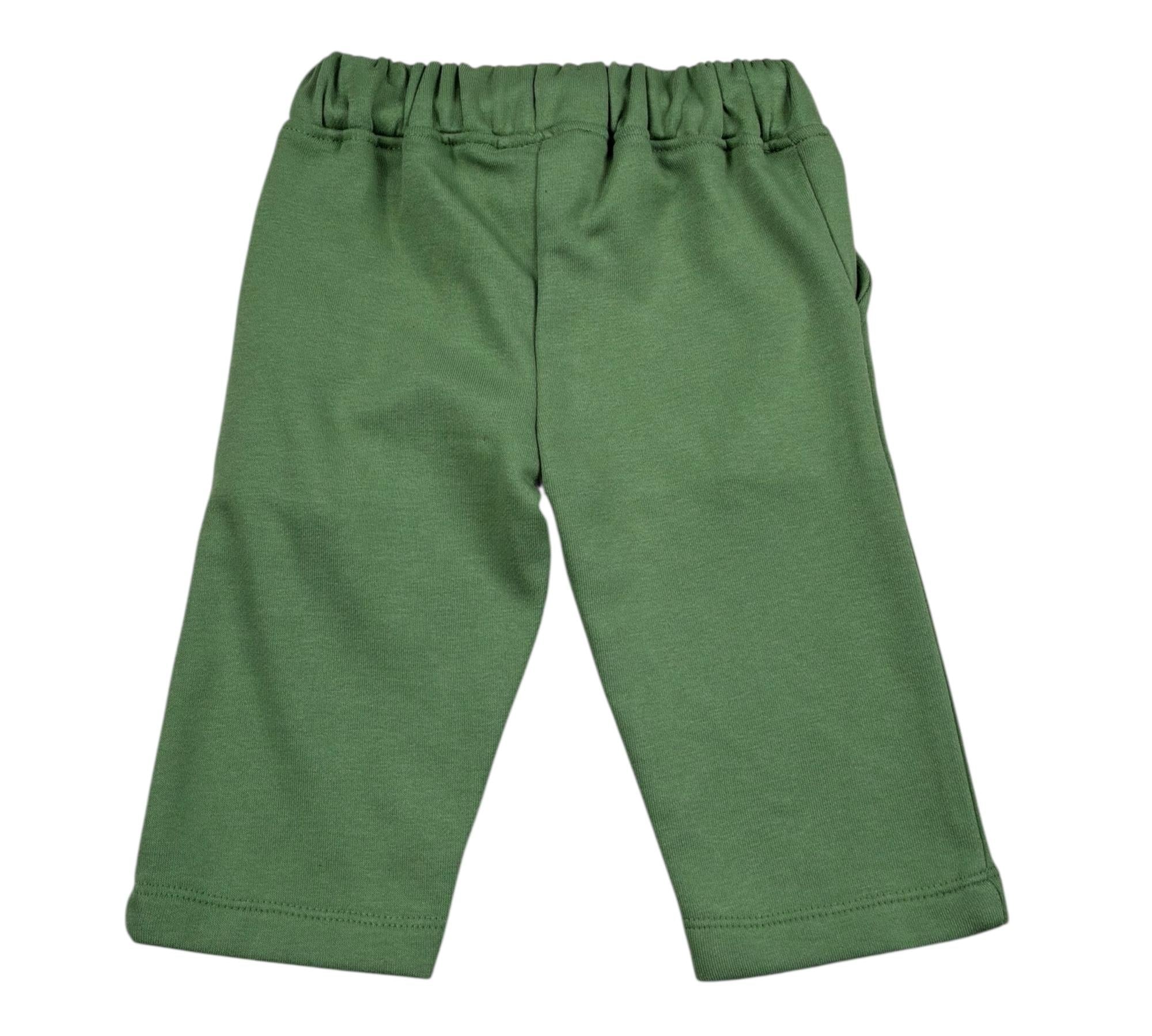 John Richmond Pantalone Tuta Tinta Unita per Neonato RIP26011PA VERDE JOHN RICHMOND 
