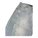 Patriot Jeans Tinta Unita con Strappi per Bambino PJ5S2SPBK39 AZZURRO PATRIOT 