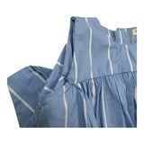 Zero Ampere Top Giromanica Tinta Unita con Fiocchi per Neonata VIOLA AZZURRO ZERO AMPERE 