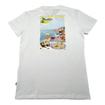 Daniele Alessandrini T-Shirt Girocollo Tinta Unita con Stampa per Bambino 1236M00228 BIANCO DANIELE ALESSANDRINI 