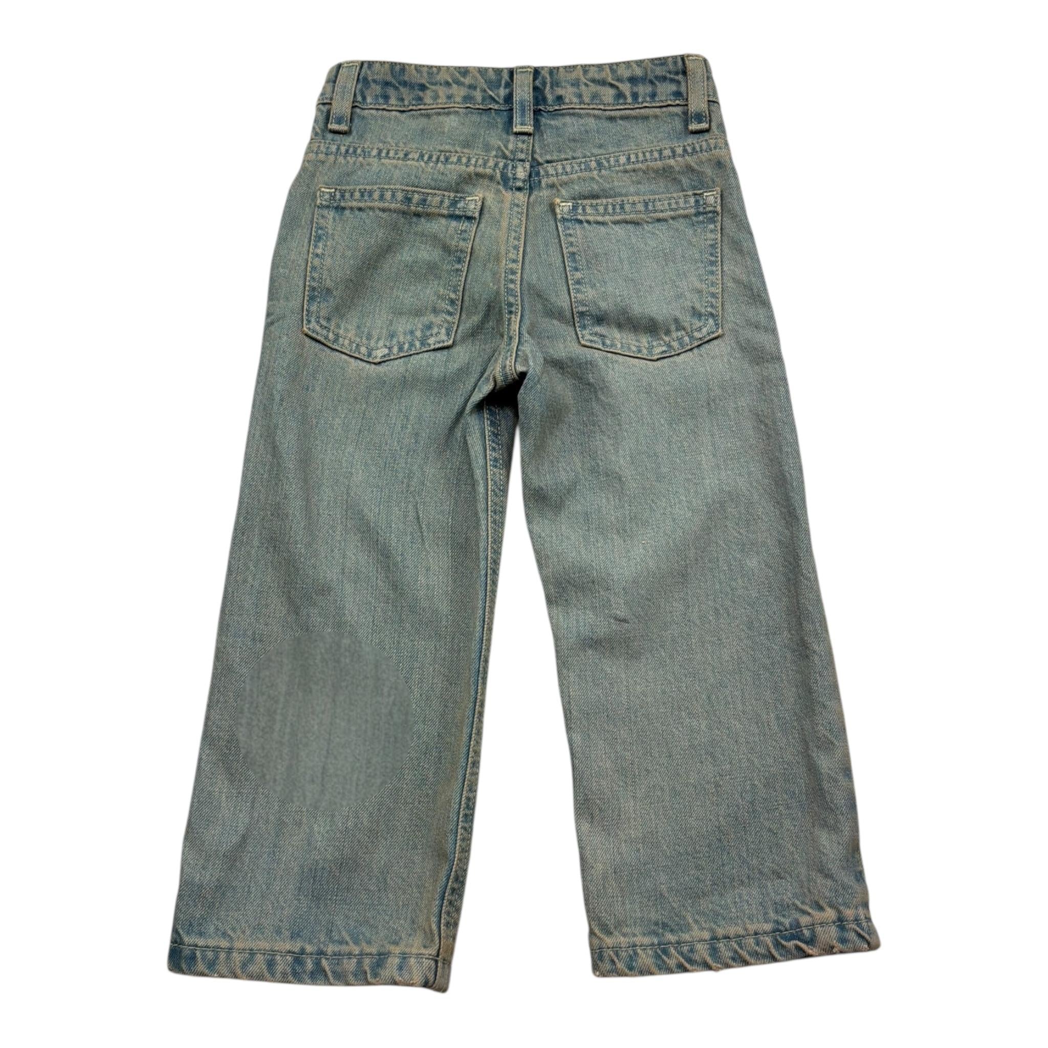 Just Cavalli Jeans Modello Sabbiato con Girovita Regolabile per Neonato JIP26097JE AZZURRO JUST CAVALLI 