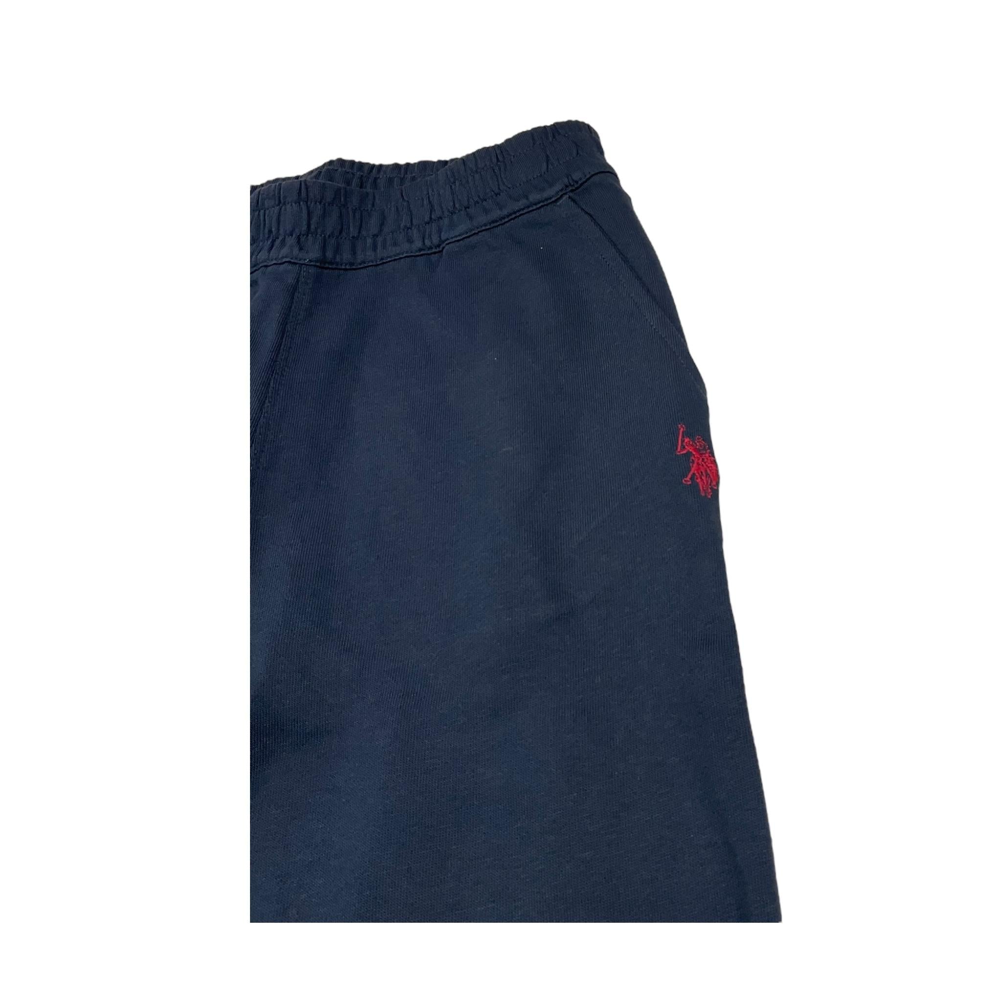 U.S. POLO ASSN completo 2 pezzi felpa-pantalone tinta unita Blu per Bambino 56267311 BLU U.S. POLO ASSN 