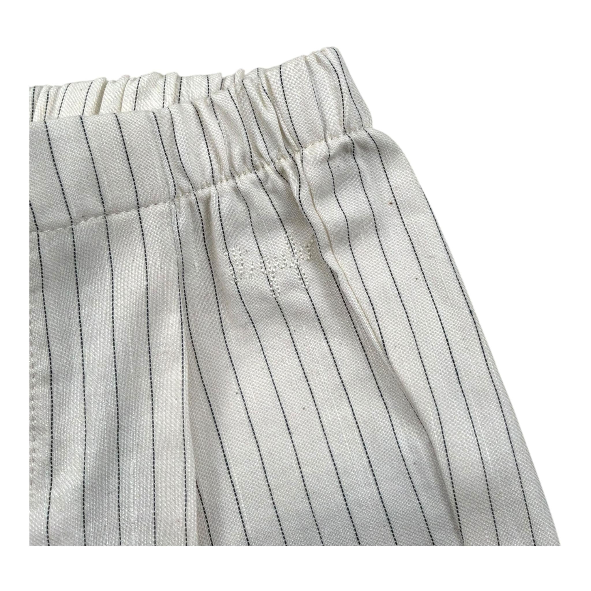 Il Gufo Bermuda Tinta Unita con Elastico In Vita per Neonato P25PB019C1086 PANNA IL GUFO 