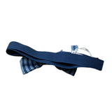 Le Bebe' Papillon Tinta Unita con Fantasia A Righe per Neonato LBB5362 BLU LE BEBE' 