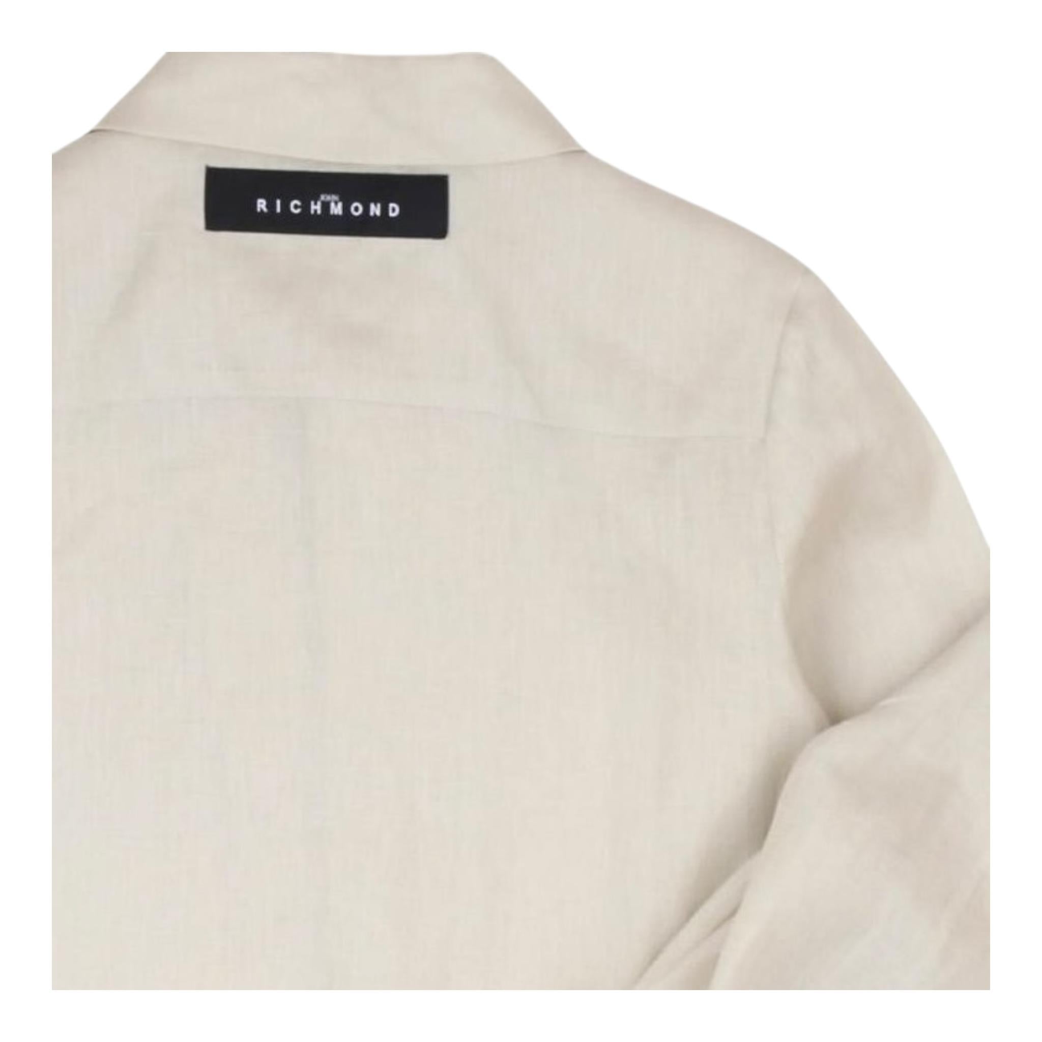 John Richmond Completo 2 Pezzi Camicia-Pantalone per Neonato RBP24182CL BEIGE JOHN RICHMOND 