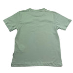 Dan John T-Shirt Girocollo Tinta Unita con Stampa per Bambino TSD5108J VERDE ACQUA DAN JOHN 