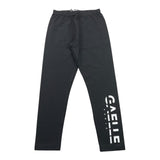 GAELLE leggins tinta unita con logo Nero per Bambina 2741P0973 NERO GAELLE 