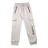 Yours Pantalone Tuta Tinta Unita Con Stampa Bianco Per Bambino