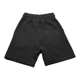 Make Bermuda Tinta Unita Con Elastico In Vita Nero Per Neonato