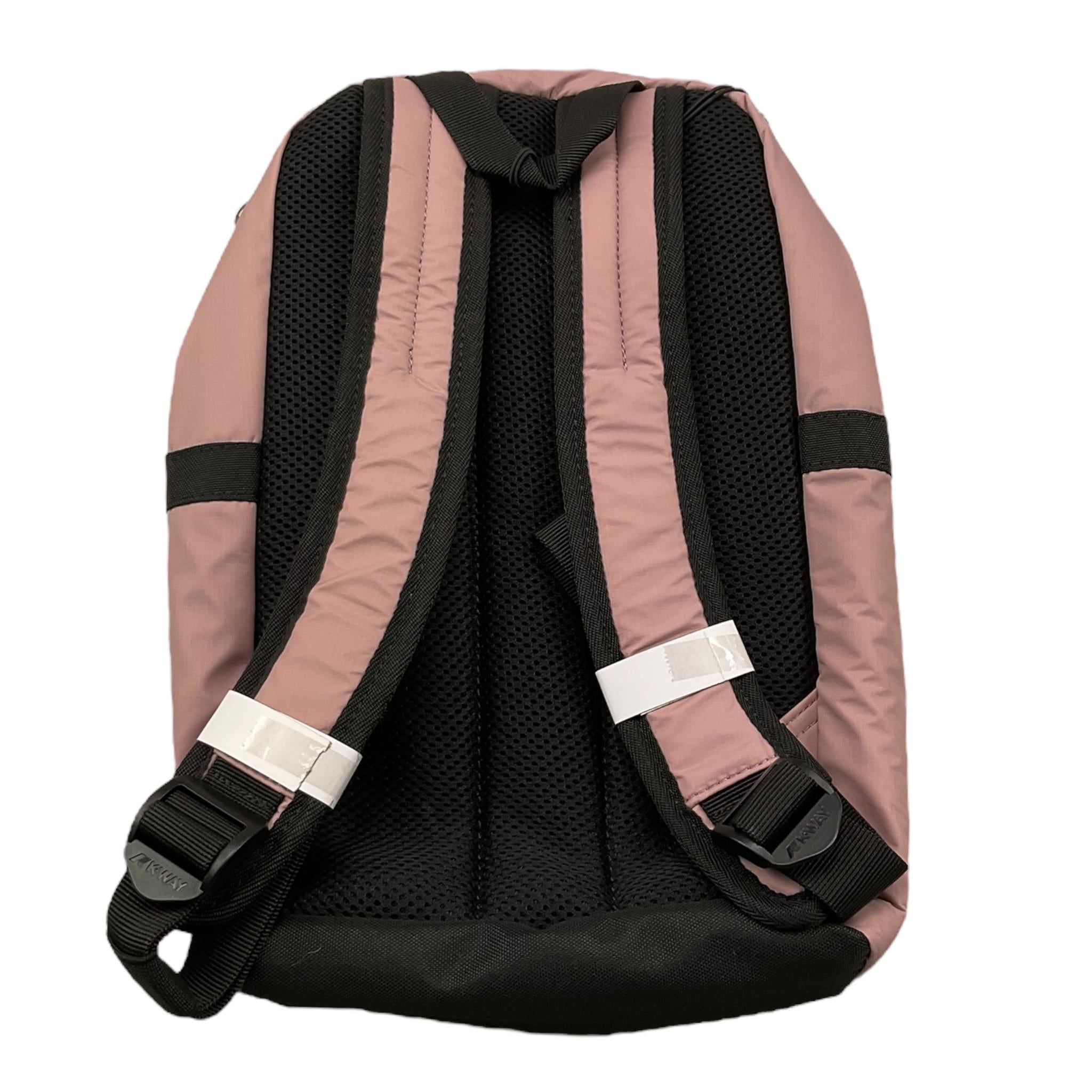 K-WAY zaino tinta unita con bretelle Rosa per Bambina K3122TW ROSA K-WAY 