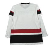 Guess Shirt Girocollo Tinta Unita con Stampa per Bambino L5RI10K8HM4 BIANCO GUESS 