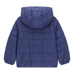 Guess Giubbino Tinta Unita con Cappuccio per Neonato H4BT03WCFM0 BLU GUESS 