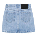 Marc Jacobs Gonna In Denim Tinta Unita con Brillantini per Bambina W60539 AZZURRO MARC JACOBS 