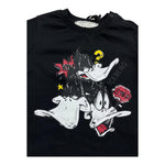 Iceberg T-Shirt Girocollo Tinta Unita con Stampa per Neonato TSICE5107B NERO ICEBERG 