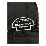 ICEBERG pantalone tinta unita con tasconi ed elastico in vita Nero per Bambino PTICE5301J NERO ICEBERG 