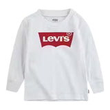 Levi'S Shirt Tinta Unita con Stampa per Neonato 6E8646 BIANCO LEVI'S 