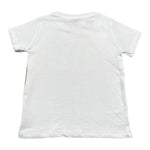 Mousse T-Shirt Girocollo Tinta Unita con Stampa per Neonata LOVEPRINCESSSN BIANCO MOUSSE 