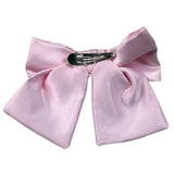 A' La Page Fermaglio Tinta Unita con Fiocco per Bambina AL30 ROSA A' LA PAGE 