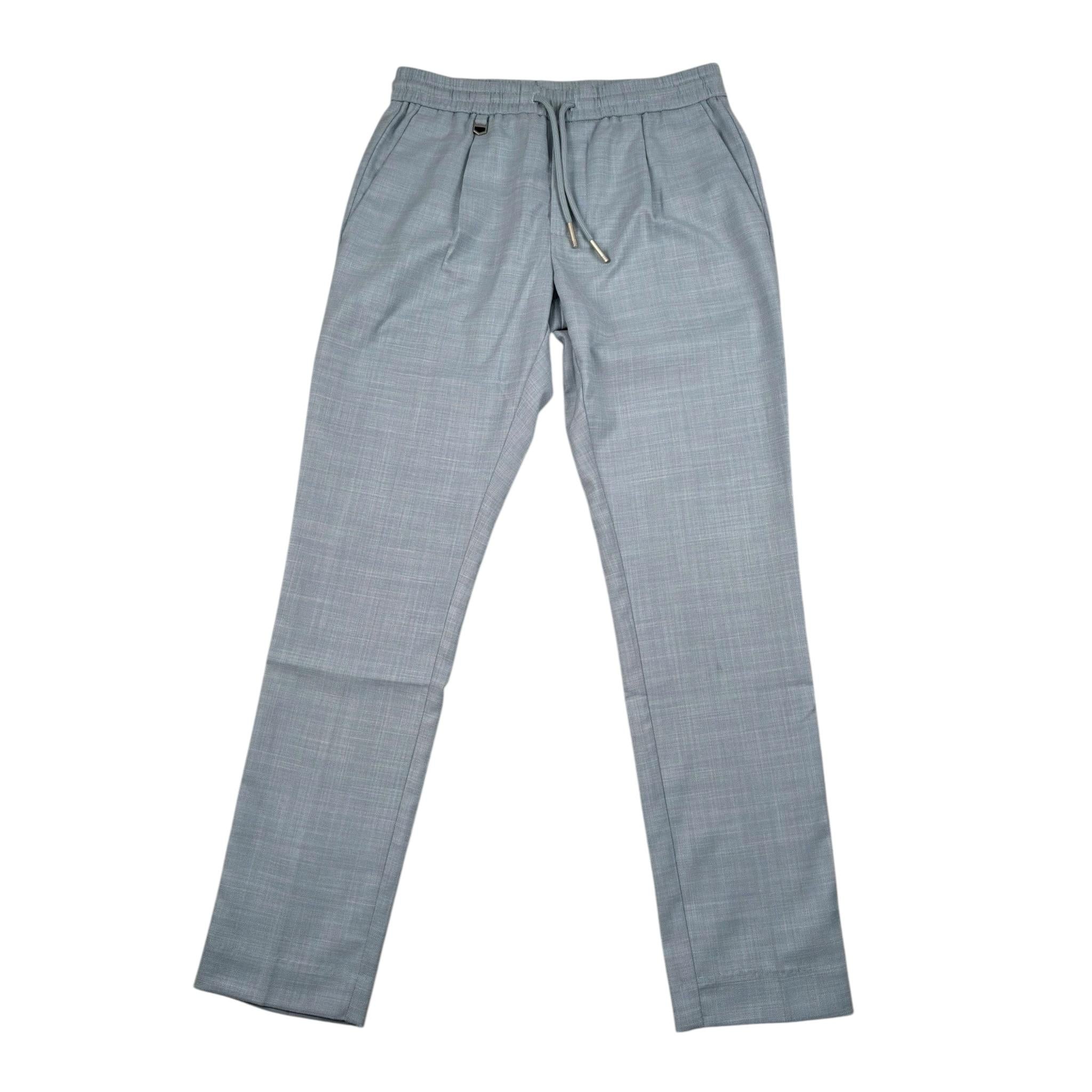 Antony Morato Pantalone Tinta Unita con Elastico In Vita per Bambino MKTS00021X AZZURRO ANTONY MORATO 