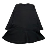 LIU JO abito modello felpa tinta unita con stampa Nero per Bambina KF4023XXXX NERO LIU JO 