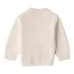 MINI BANDA maglia girocollo tinta unita Panna per Neonato 3A666 PANNA MINI BANDA 