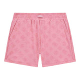 Guess Short Tinta Unita con Stampa In Rilievo per Bambina J5GD44KCT02 ROSA GUESS 