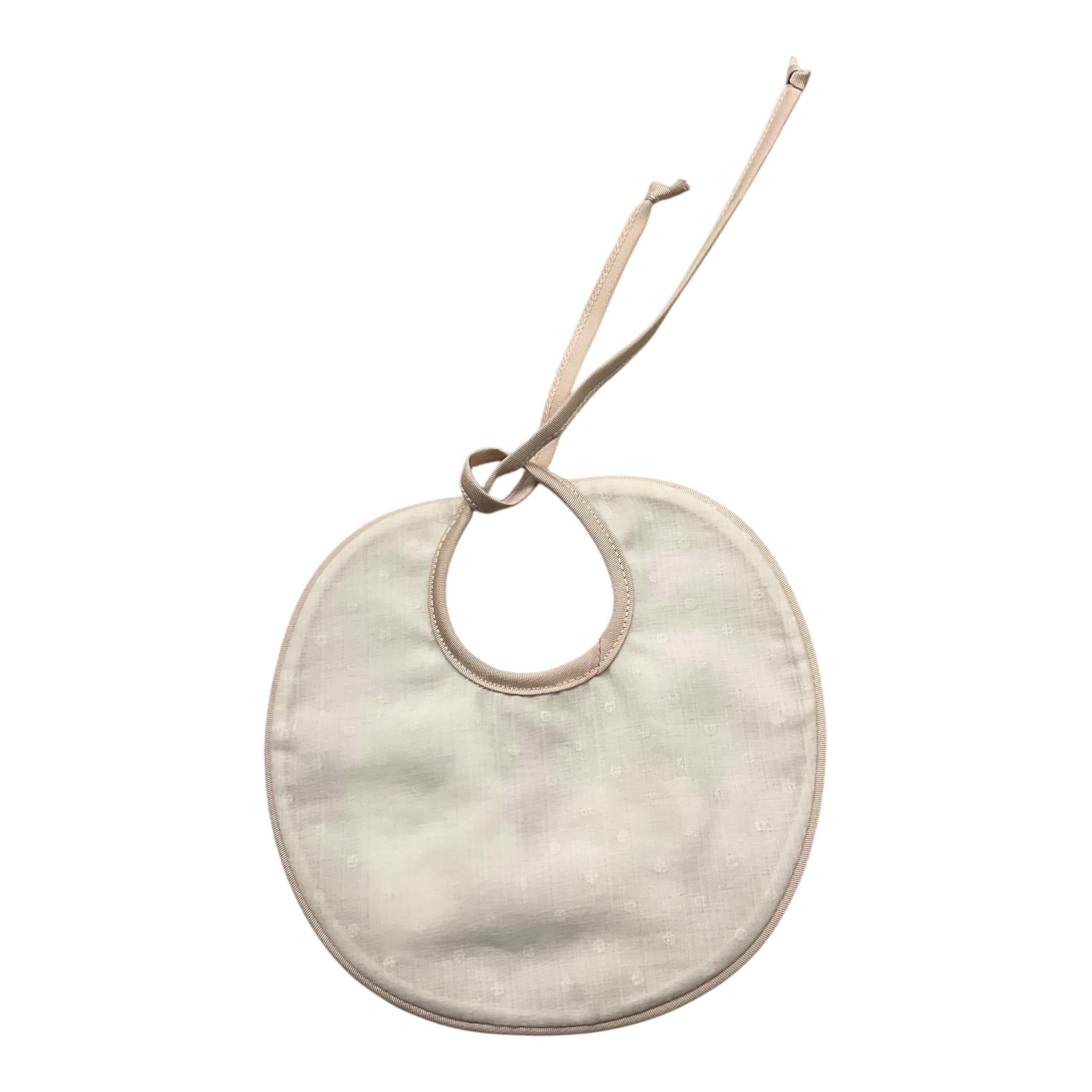 Ninnaoh Bavetta Tinta Unita  per Neonata E25BA15 BIANCO NINNAOH 