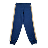 Trussardi Pantalone Tuta Tinta Unita con Profili In Contrasto per Bambino TBP26054PA BLU TRUSSARDI 